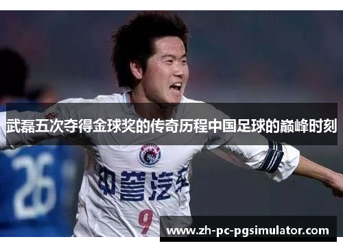 武磊五次夺得金球奖的传奇历程中国足球的巅峰时刻