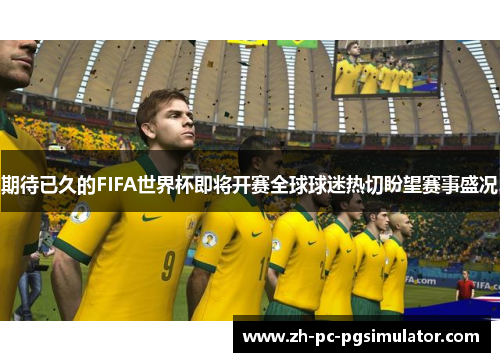 期待已久的FIFA世界杯即将开赛全球球迷热切盼望赛事盛况
