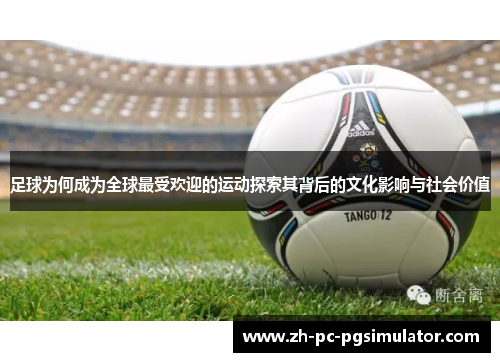 足球为何成为全球最受欢迎的运动探索其背后的文化影响与社会价值
